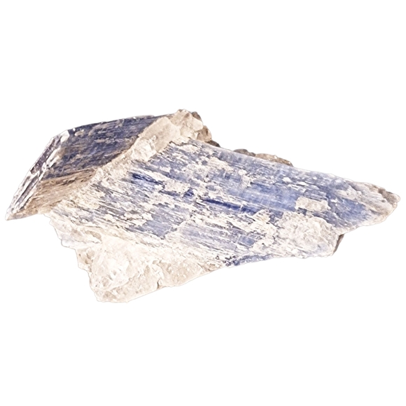 Rough Kyanite Blue and White Semiprecious Gemstone Home Decor!